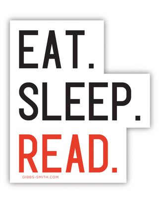 Image for Eat. Sleep. Read. Sticker