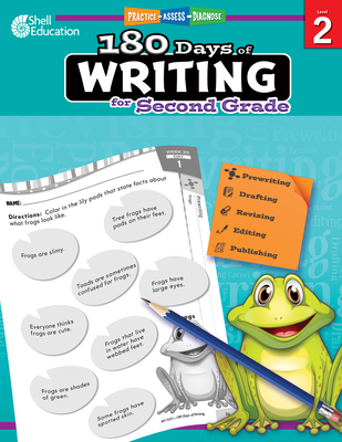 Image for 180 Days of Writing for Second Grade - An Easy-to-Use Second Grade Writing Workbook to Practice and Improve Writing Skills (180 Days of Practice)