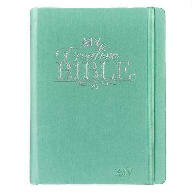 Image for KJV Holy Bible, My Creative Bible, Teal Faux Leather Hardcover w/Ribbon Marker, King James Version KJV Holy Bible, My Creative Bible, Teal Faux Leather Hardcover w/Ribbon Marker, King James Version