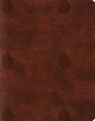 Holy Bible English Standard Version Single Column Journaling Bible, Trutone, Chestnut, Leaves Design Image for Holy Bible English Standard Version Single Column Journaling Bible, Trutone, Chestnut, Leaves Design
