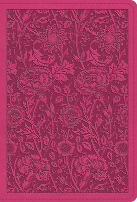 Image for ESV Large Print Compact (Berry Floral)