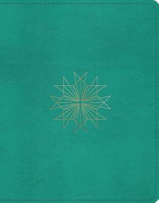 Image for ESV Single Column Journaling Bible (TruTone, Teal, Resplendent Cross Design)