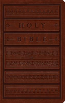 Image for ESV Large Print Personal Size Bible ( Brown, Engraved Mantel Design)