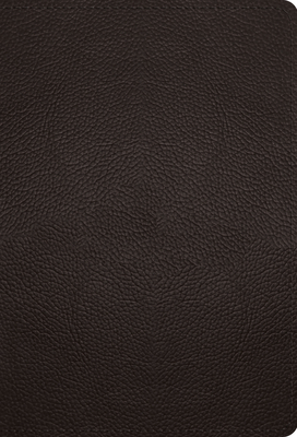 Image for ESV Large Print Compact Bible (Buffalo Leather, Deep Brown)