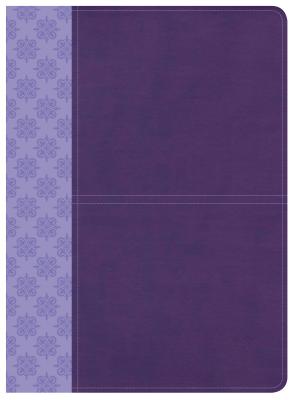 Image for CSB Study Bible, Purple LeatherTouch, Indexed