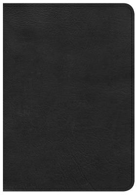 Image for CSB Large Print Compact Reference Bible, Black LeatherTouch