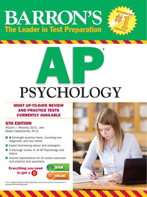 Barron's AP Psychology, 6th Edition