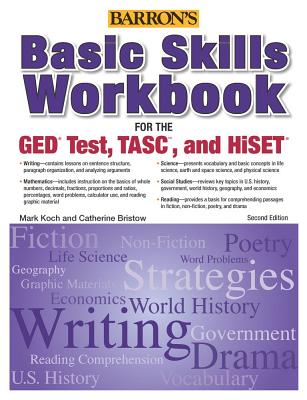 Basic Skills Workbook For The GED TEST, TASC, And HiSET (Barron's AP)