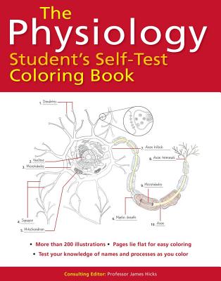 Physiology Student's Self-Test Coloring Book (Barron's Test Prep)