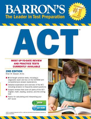 Barron's ACT with CD-ROM, 2nd Edition (Barron's Act (Book & CD-Rom))