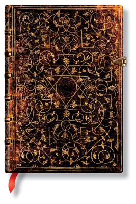 Image for Paperblanks Grolier Ornamentali Grolier Midi Notebook with Lined Pages