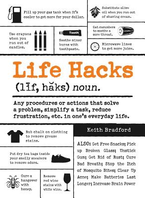 Image for Life Hacks: Any Procedure or Action That Solves a Problem, Simplifies a Task, Reduces Frustration, Etc. in One's Everyday Life