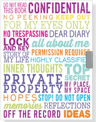 For My Eyes Only Locking Journal (Diary, Notebook)