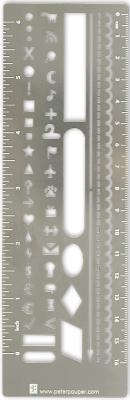 Image for METAL STENCIL BOOKMARK