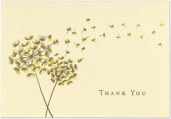 Image for Dandelion Wishes Thank You Notes (Stationery, Note Cards, Boxed Cards)