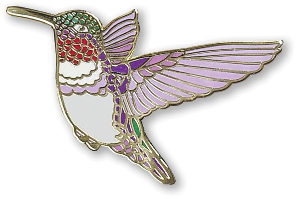 Enamel Pin Hummingbird
