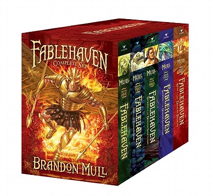 Fablehaven Complete Set (Boxed Set): Fablehaven; Rise of the Evening Star; Grip of the Shadow Plague; Secrets of the Dragon Sanctuary; Keys to the Dem