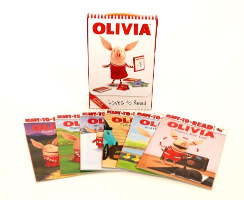 Olivia Loves to Read: Olivia Trains Her Cat; Olivia and Her Ducklings; Olivia Takes a Trip; Olivia and the Snow Day; Olivia Plants a Garden; (Boxed Se