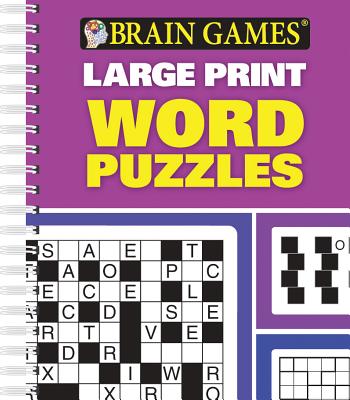 Image for Brain Games - Large Print Word Puzzles Brain Games - Large Print Word Puzzles