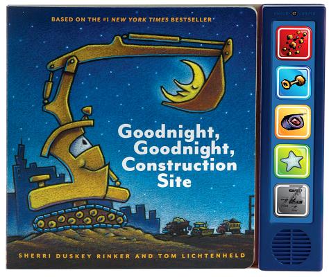 Goodnight Goodnight Construction Site Sound Book: (Construction Books for Kids, Books with Sound for Toddlers, Children's Truck Books, Read Aloud Books)