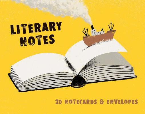 Image for {NEW} Literary Notes: 20 Notecards & Envelopes (Stationery Cards for Booklovers and Bibliophiles, Bookish Librarian Gift)