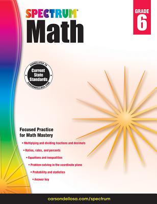 Spectrum Math Workbook, Grade 6: Volume 7