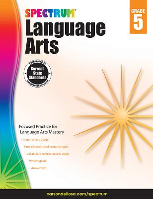 Spectrum Language Arts, Grade 5: Volume 15