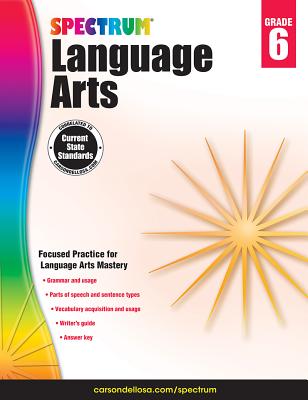 Spectrum Language Arts, Grade 6: Volume 16