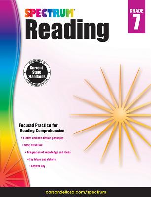 Spectrum Reading Workbook, Grade 7: Volume 105