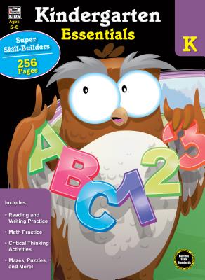 Carson Dellosa Kindergarten Essentials Workbook for Kindergarten, 256 Pages