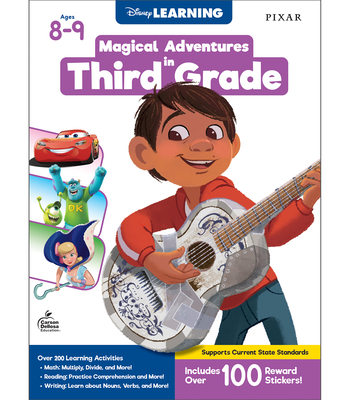 Image for Disney Learning Magical Adventures In 3rd Grade Workbooks All Subjects, Math, Reading Comprehension, Writing, Multiplication, Division, Algebra, Geometry, Third Grade Workbooks Ages 8-9 Disney Learning Magical Adventures In 3rd Grade Workbooks All Subjects, Math, Reading Comprehension, Writing, Multiplication, Division, Algebra, Geometry, Third Grade Workbooks Ages 8-9