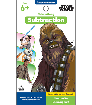 Disney Learning Star Wars Take-Along Tablet: SubtractionMath Activity Workbook for Subtraction Facts 0-20, Subtracting Through 100, 10-Frames, Mazes, . Ages 6+ (64 pgs) (My Take-Along Tablet)