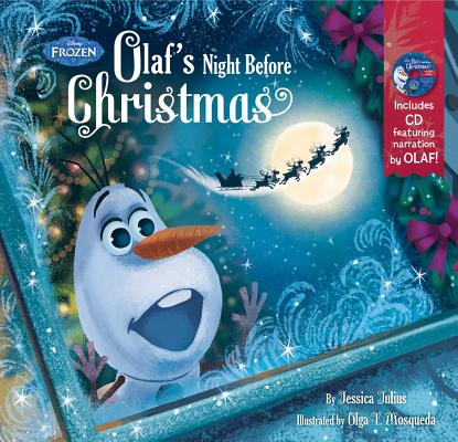 Image for Frozen Olaf's Night Before Christmas Book and CD