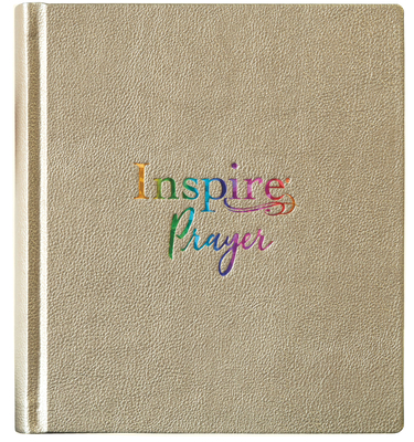 Image for Inspire PRAYER Bible NLT (Hardcover LeatherLike, Metallic Champagne Gold): The Bible for Coloring & Creative Journaling