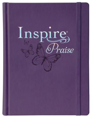 Tyndale NLT Inspire PRAISE Bible (Hardcover LeatherLike, Purple ...