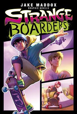 Image for Strange Boarders (Jake Maddox Graphic Novels) Strange Boarders (Jake Maddox Graphic Novels)