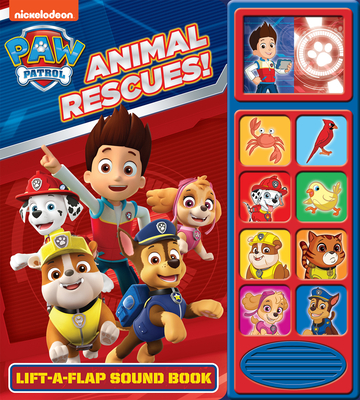 Image for Nickelodeon PAW Patrol - Animal Rescues! Lift-a-Flap Sound Book - PI Kids (Play-A-Sound) Nickelodeon PAW Patrol - Animal Rescues! Lift-a-Flap Sound Book - PI Kids (Play-A-Sound)