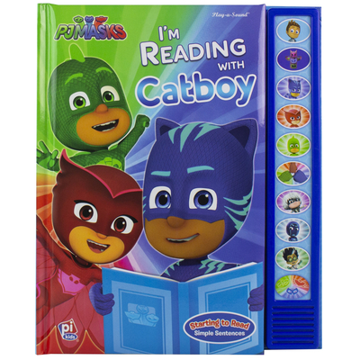 Pj Masks: I'm Reading with Catboy Sound Book [With Battery]