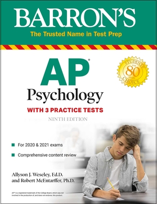Image for AP Psychology: With 3 Practice Tests (Barron's Test Prep) AP Psychology: With 3 Practice Tests (Barron's Test Prep)