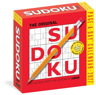 Image for Original Sudoku Page-A-Day(r) Calendar 2027: 365 Puzzles from the Experts at Nikoli Original Sudoku Page-A-Day(r) Calendar 2027: 365 Puzzles from the Experts at Nikoli