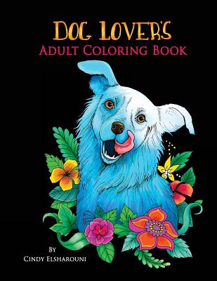 Dog Lover's Adult Coloring Book