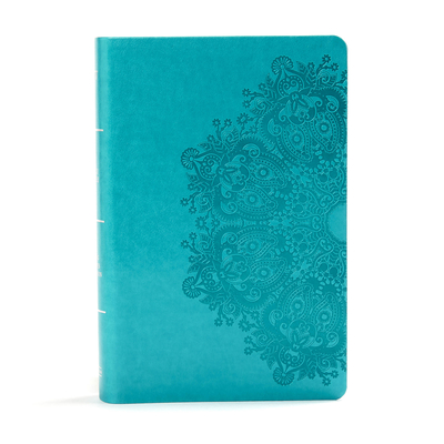 Image for KJV Large Print Personal Size Reference Bible, Teal Leathertouch Indexed