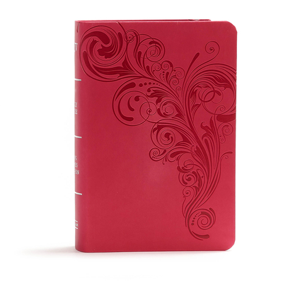 Image for KJV Large Print Compact Reference Bible, Pink LeatherTouch
