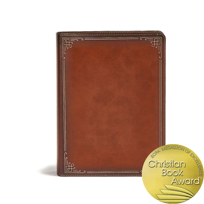 Image for CSB Ancient Faith Study Bible, Tan LeatherTouch