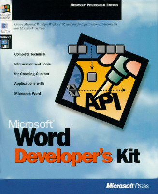 Image for Microsoft Word Developer's Kit