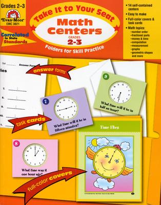 Take It to Your Seat Math Centers, Grades 2-3