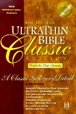 Ultrathin Bible-NIV-Classic Magnetic Flap Closure