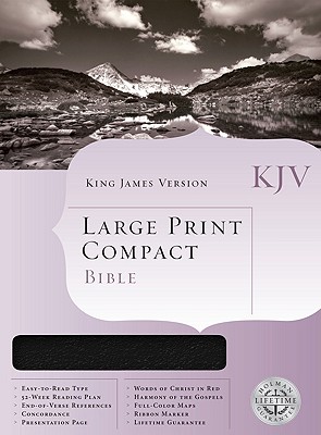 Image for Holy Bible: Large Print, Compact Edition (King James Version, Bonded Leather, Black)