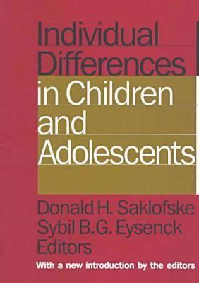 Individual Differences in Children and Adolescents