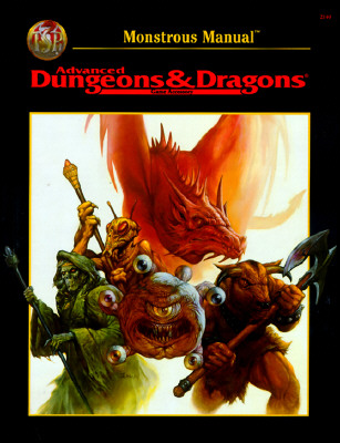 Image for Monstrous Manual (AD&D 2nd Ed Fantasy Roleplaying Accessory, 2140)